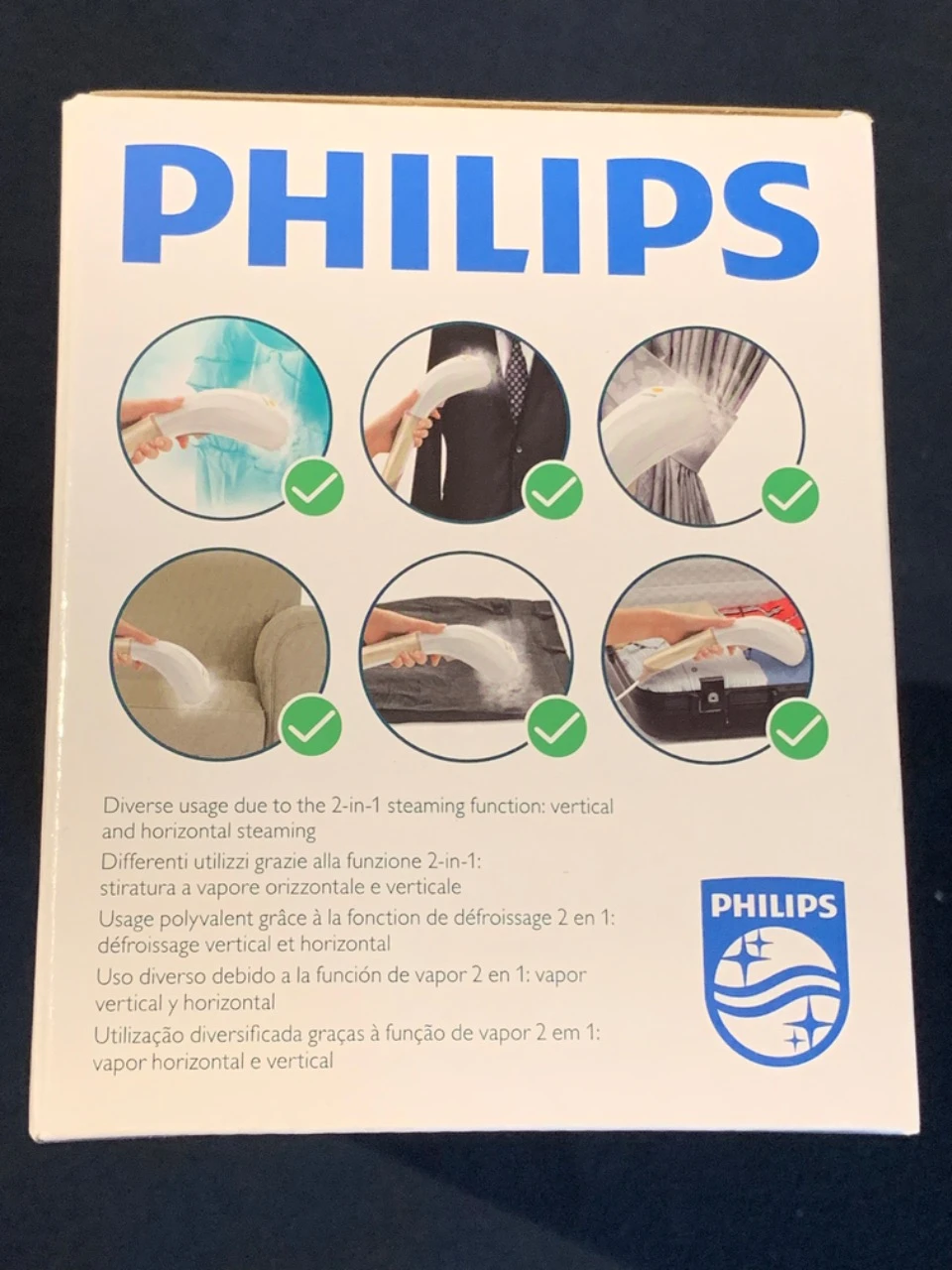 Philips electric handheld steamer with instruction manual – photo 10